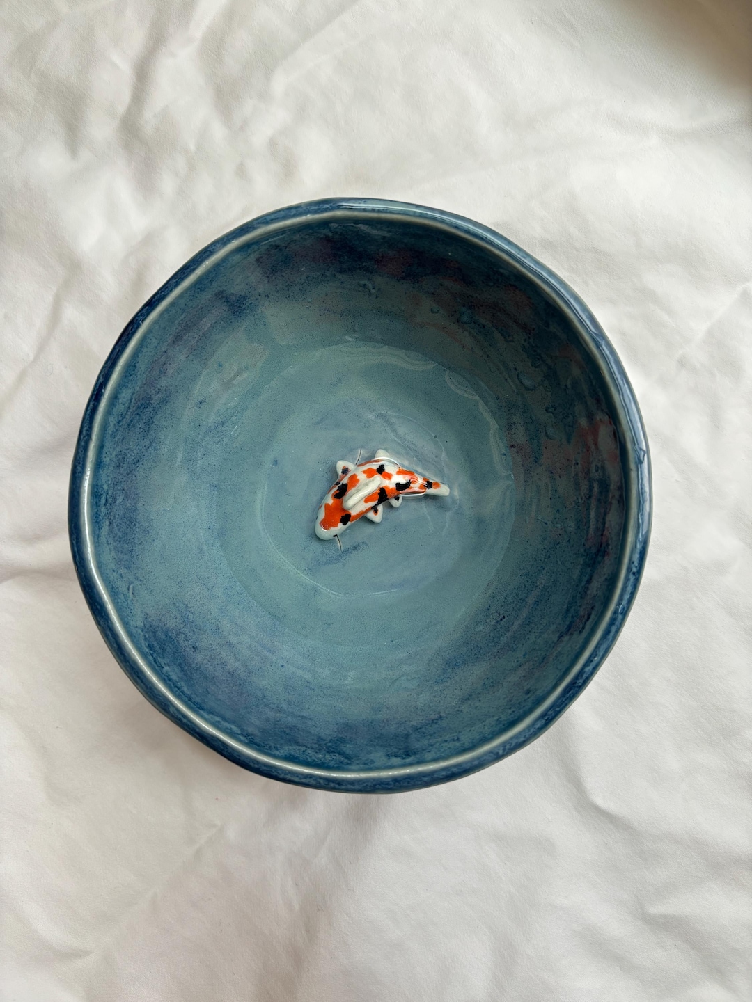 PREORDER | Koi Fish Pond Bowl | Handmade Ceramics | Pottery | Happy ...