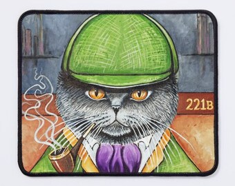 Sherlock Homes Cat Mousepad!