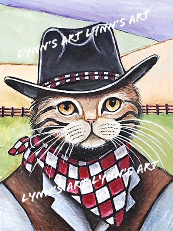 Cowboy cat clearance shirt