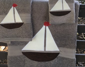 Sailboat Bathroom Etsy