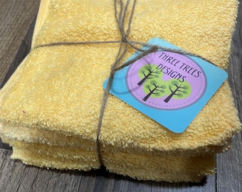 Personalized hand towels and wash cloths, discontinued colors