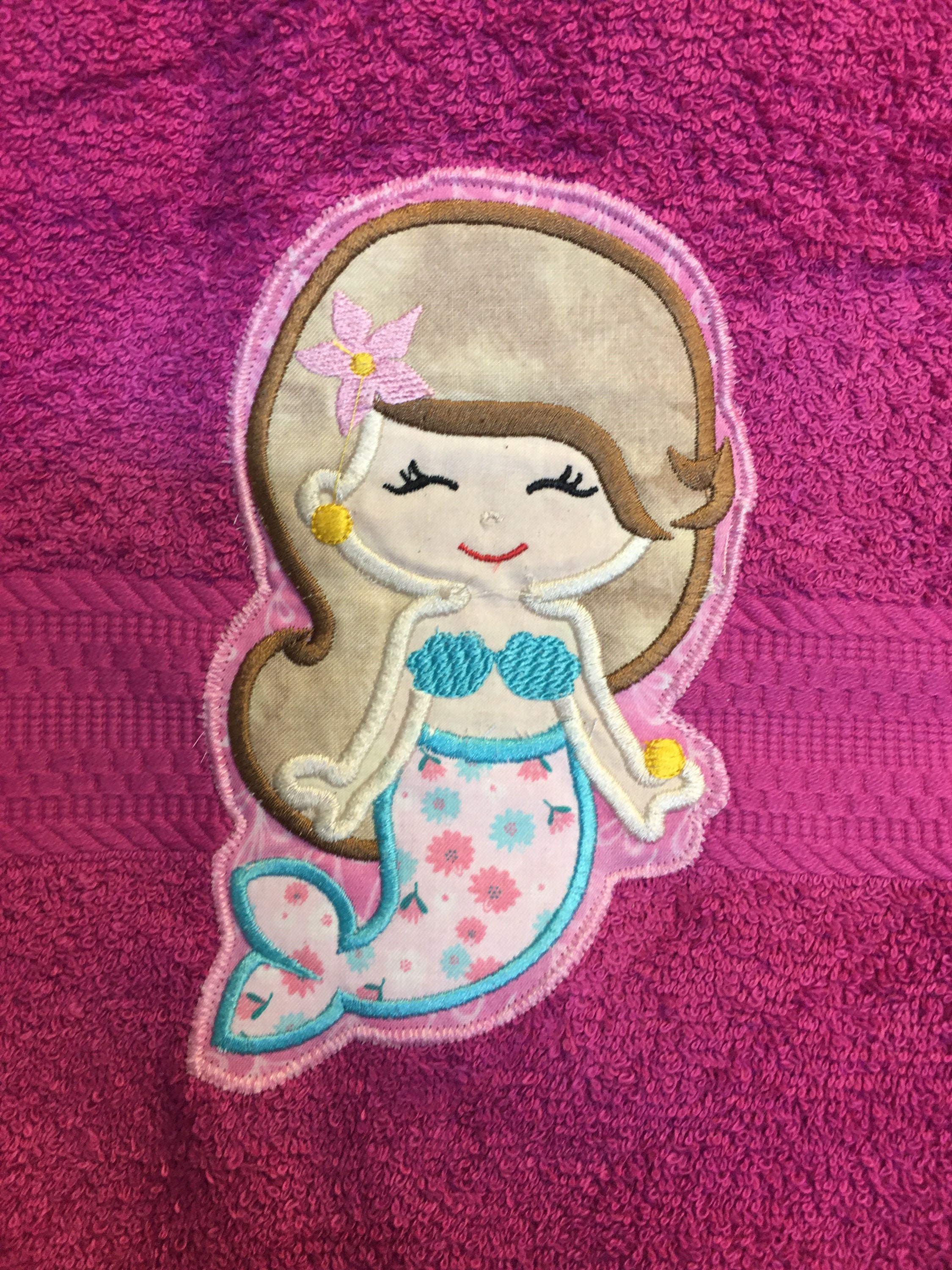 Toalla de baño de sirena decoración del baño de sirena | Etsy