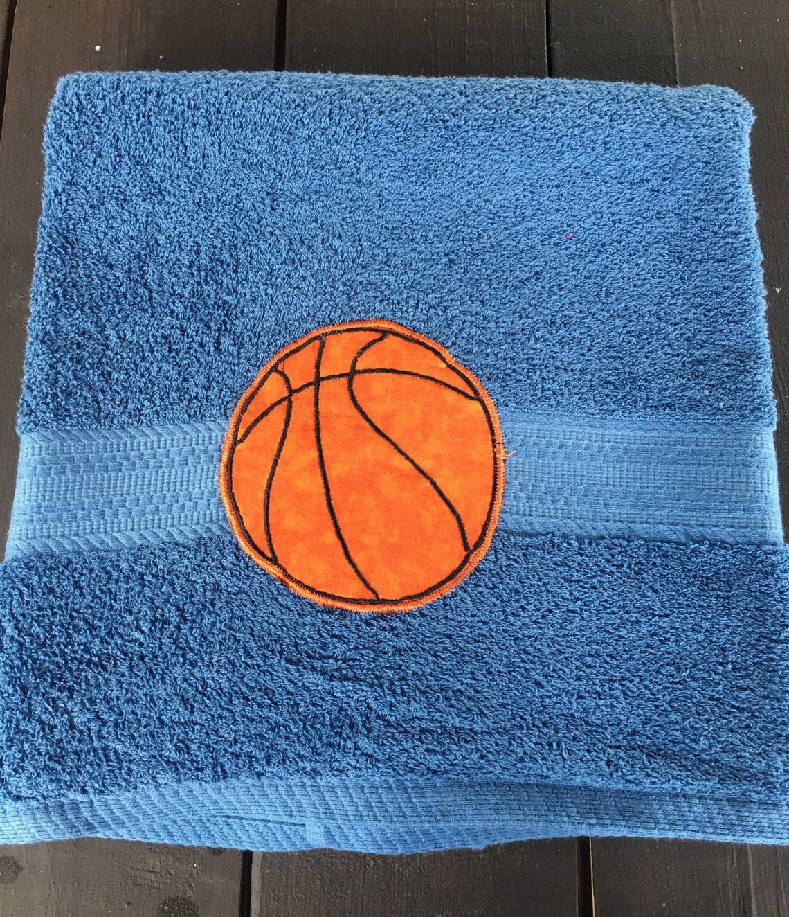 Basketball Towel kid's sports towel basketball bath Etsy