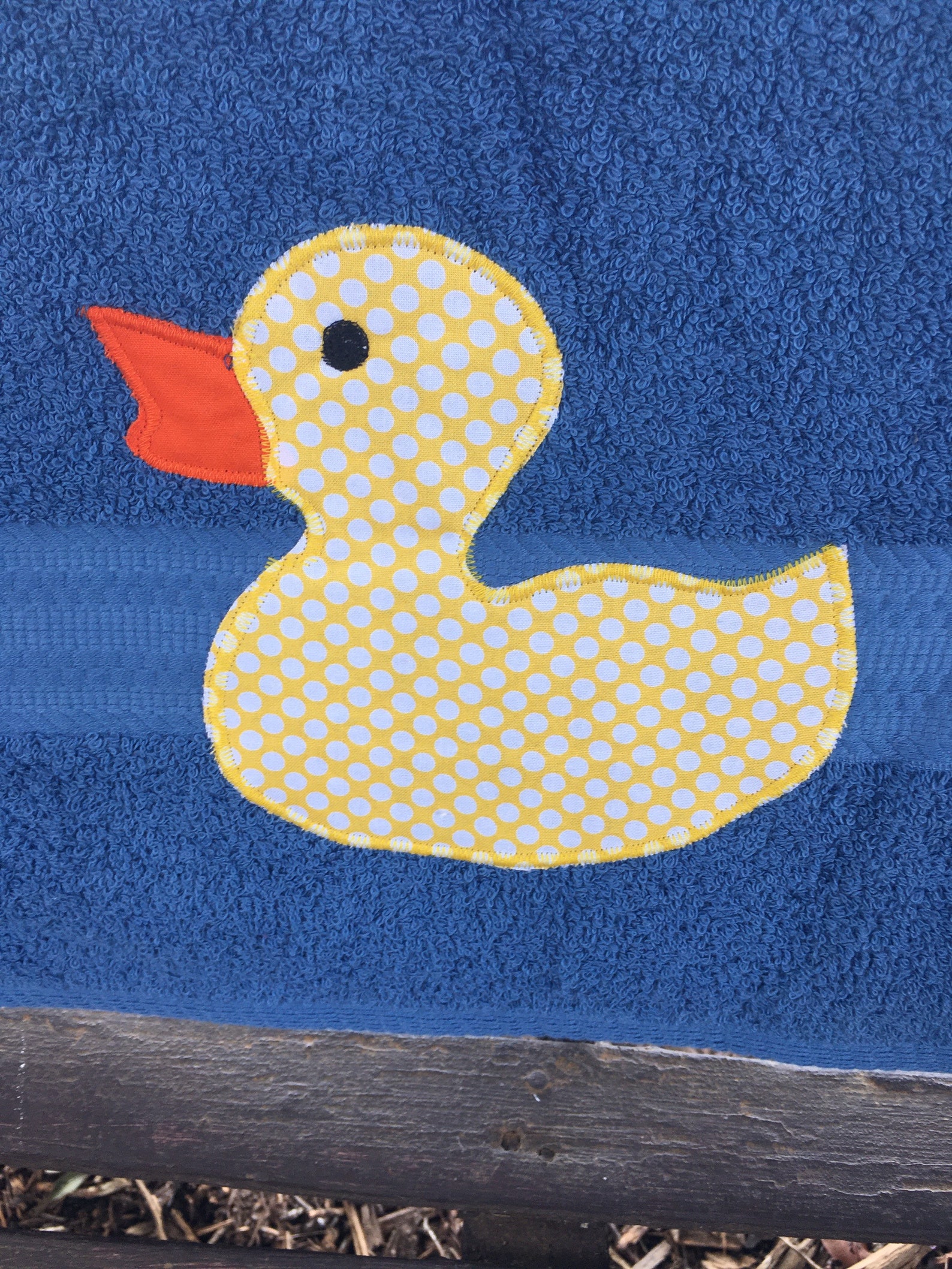 Blue Duck Towel Duck Bath Décor Duck Bath Towel Kid's Etsy Norway