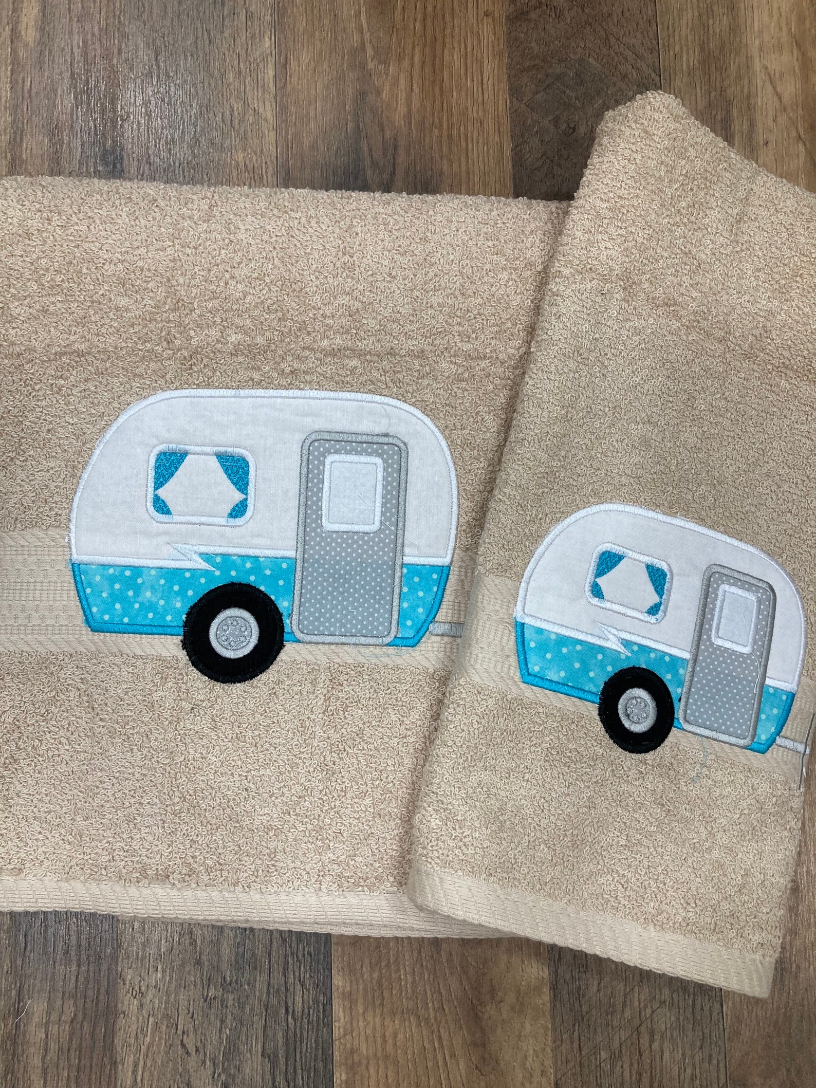 Camper Towel Camper Bath Décor Vintage Camper Bath Towel Etsy