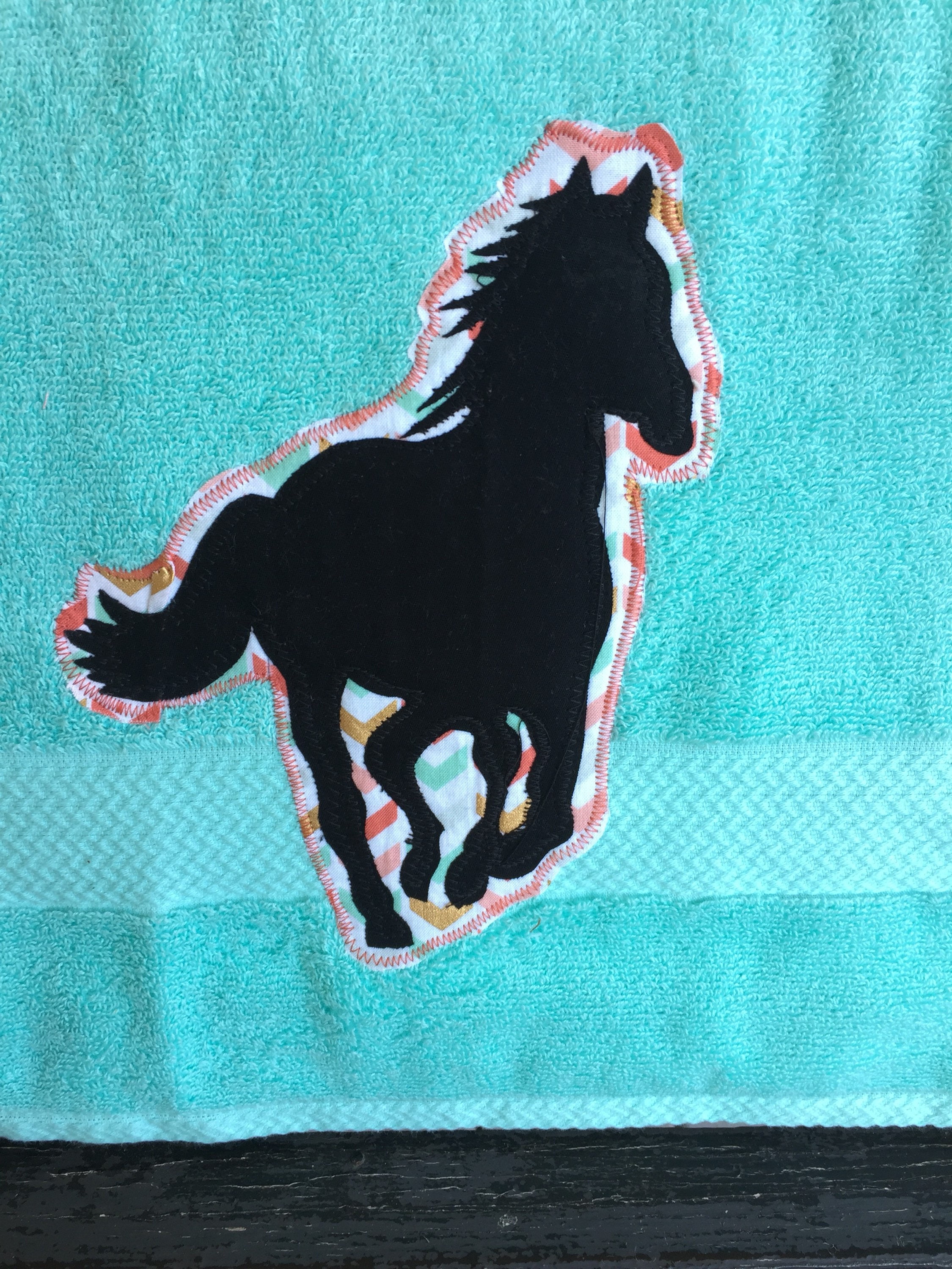 Toalla de baño de caballo decoración de baño de caballo | Etsy