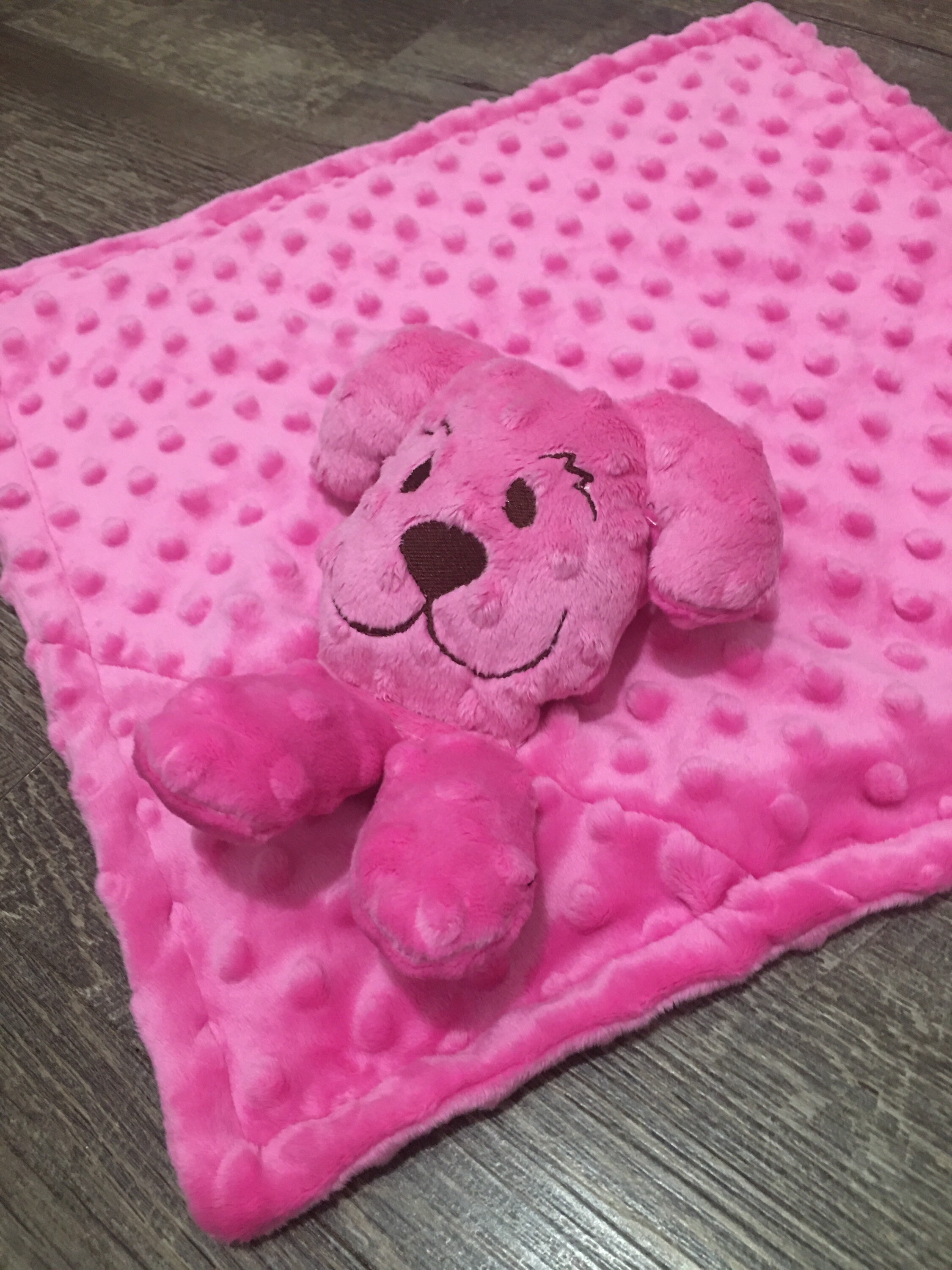 Bear Baby Blanket Animal Lovey Toddler Baby Blanket Etsy