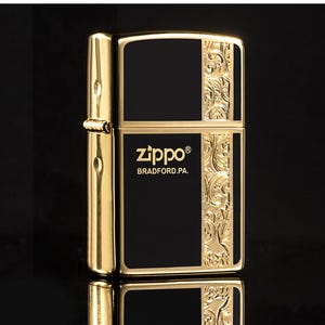 Luxury Zippo Lighter with Unique Design – Includes Original Box | Perfect Gift for Collectors & Style Enthusiasts