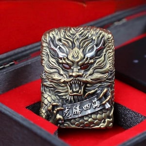 Dragon Zippo Lighter | Legendary Design | Premium Quality | Collectible Gift | Stylish and Durable | Perfect for Fantasy Lovers