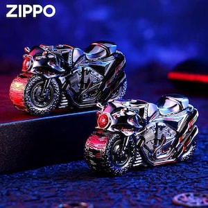 Limited Edition Motorcycle Zippo Lighter – Bold Windproof Design with Original Box | Perfect for Collectors & Bikers