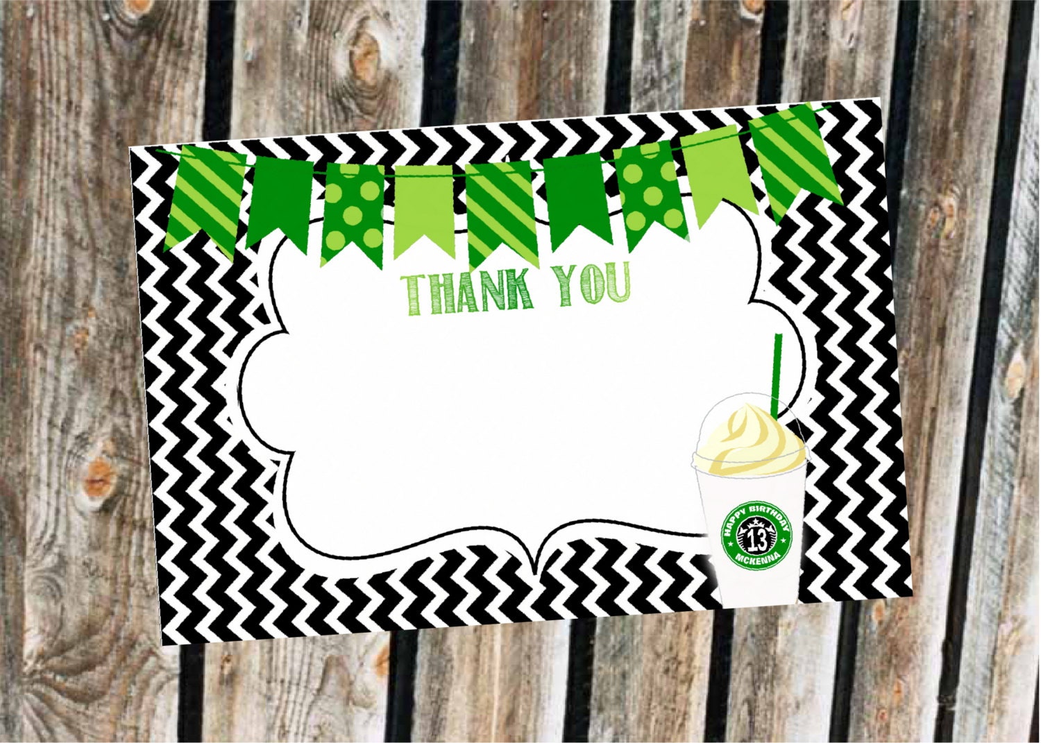 Starbucks Birthday Coffee Lover Printable Banner, Instant Download ...