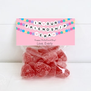 Friendship Era Leckerli Beutel Topper Valentine - Instant Download