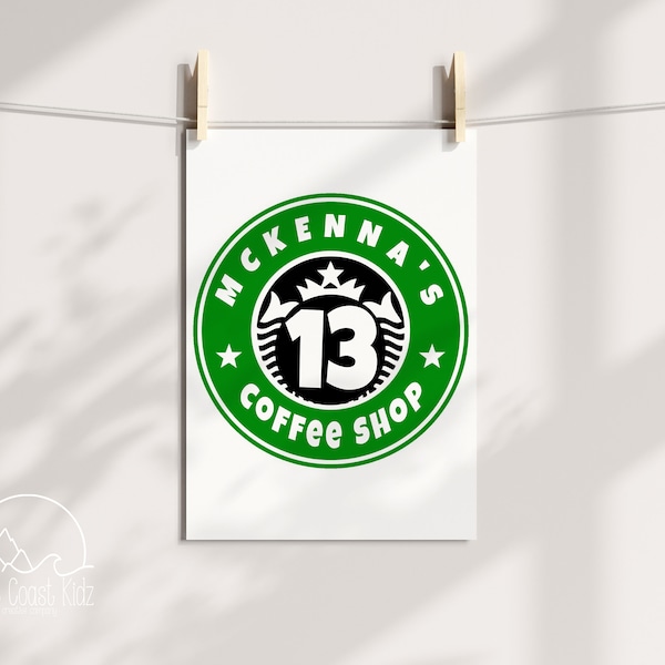Starbucks Birthday Party - Etsy