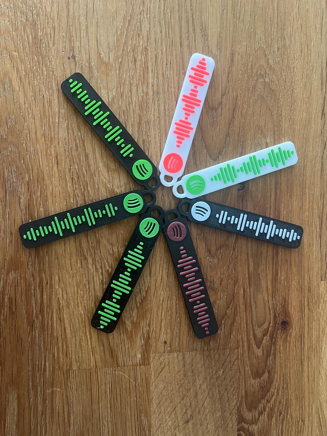 Key Ring File Spotify QR Code Keyring File With Custom Text | Personalised Keyring ...