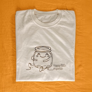 Happy Little Vegemite T-Shirt | Aussie T-Shirt, Australia Day T-Shirt, Australia Gift, Funny Aussie T-Shirt, Cute Graphic Tee, Unisex