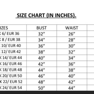 K&ouml;nnte beinhalten: Gr&ouml;&szlig;entabelle in Zoll f&uuml;r Kleidung. Die Tabelle listet US-, UK- und europ&auml;ische Gr&ouml;&szlig;en mit den entsprechenden Brust-, Taillen- und H&uuml;ftma&szlig;en auf.