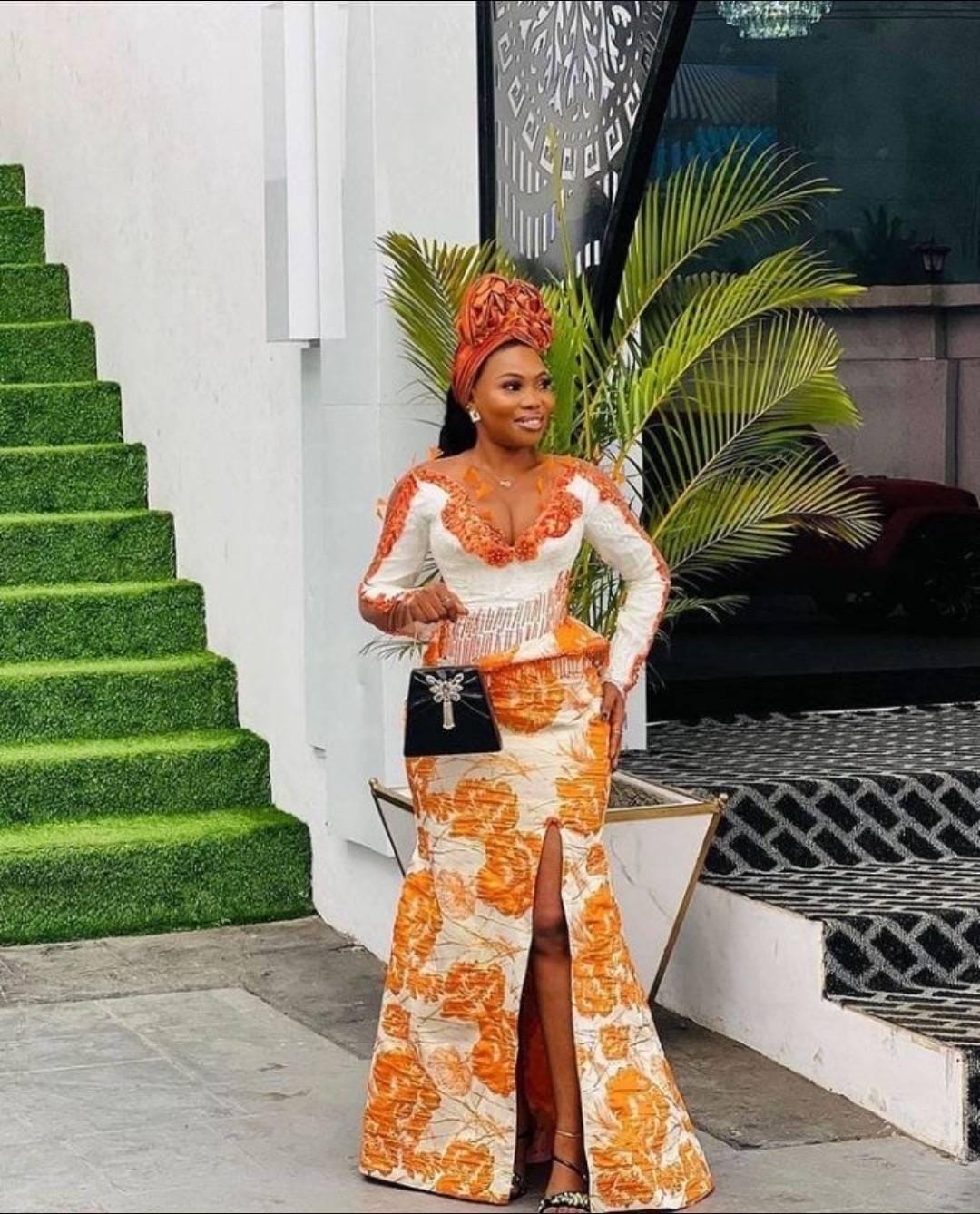 Brocade Asoebi Styles/wedding Guest/owanbe Dress/dress for Ladies ...