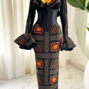 kitenge prom dresses Maxi Dress Kitenge Prom Dresses African Print Dress Kitenge Long Dresses  2019 Kitenge Designs For