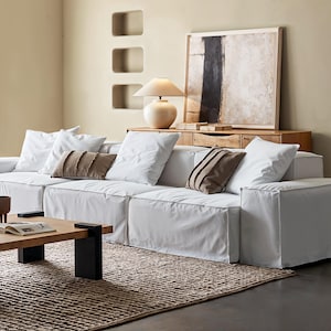 Cotton linen sofa covers, custom sofa covers, sofa covers sets, living room decoration, various colors.