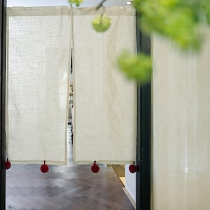 cotton and linen door curtains, privacy partition door curtains, home use door curtains, hanging door curtains