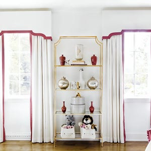 Curtain Drapery, Decorative Curtain Drapery, Custom Sizes, Window Treatments .