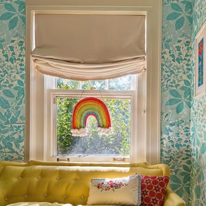 Linen Roman Blind - Roman Blind -Roman Shades-Linen Plain fabric -Hardware is Included- Made to Measure Roman Blind- Custom Roman Shade.