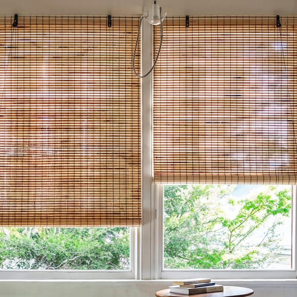 Handmade Bamboo Roller Shade | Balcony | Corridor |  Laundry Room Partition