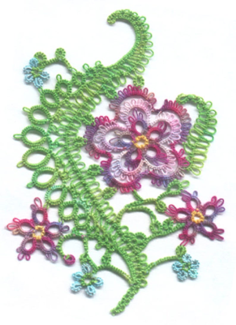 Jacobean Flower Spray pattern image 1