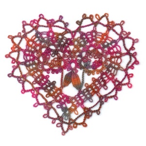 Tatted Bedfordshire Heart pattern