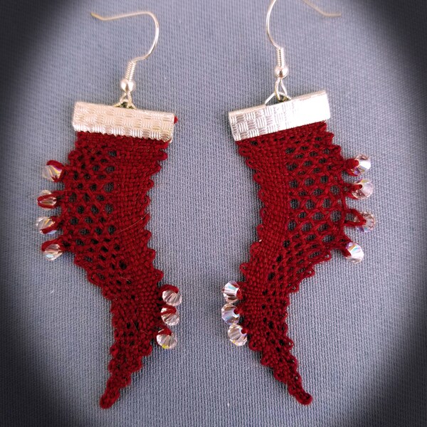 Bobbin Lace Earrings