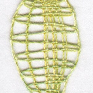 Bobbin Lace Lobed Leaf Motif Pattern - Etsy