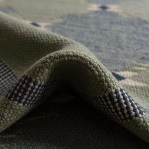 Handmade Swedish Kilim Rug: Custom Scandinavian Wool Rug image 13