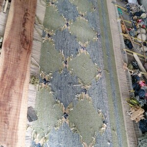 Handmade Swedish Kilim Rug: Custom Scandinavian Wool Rug image 7