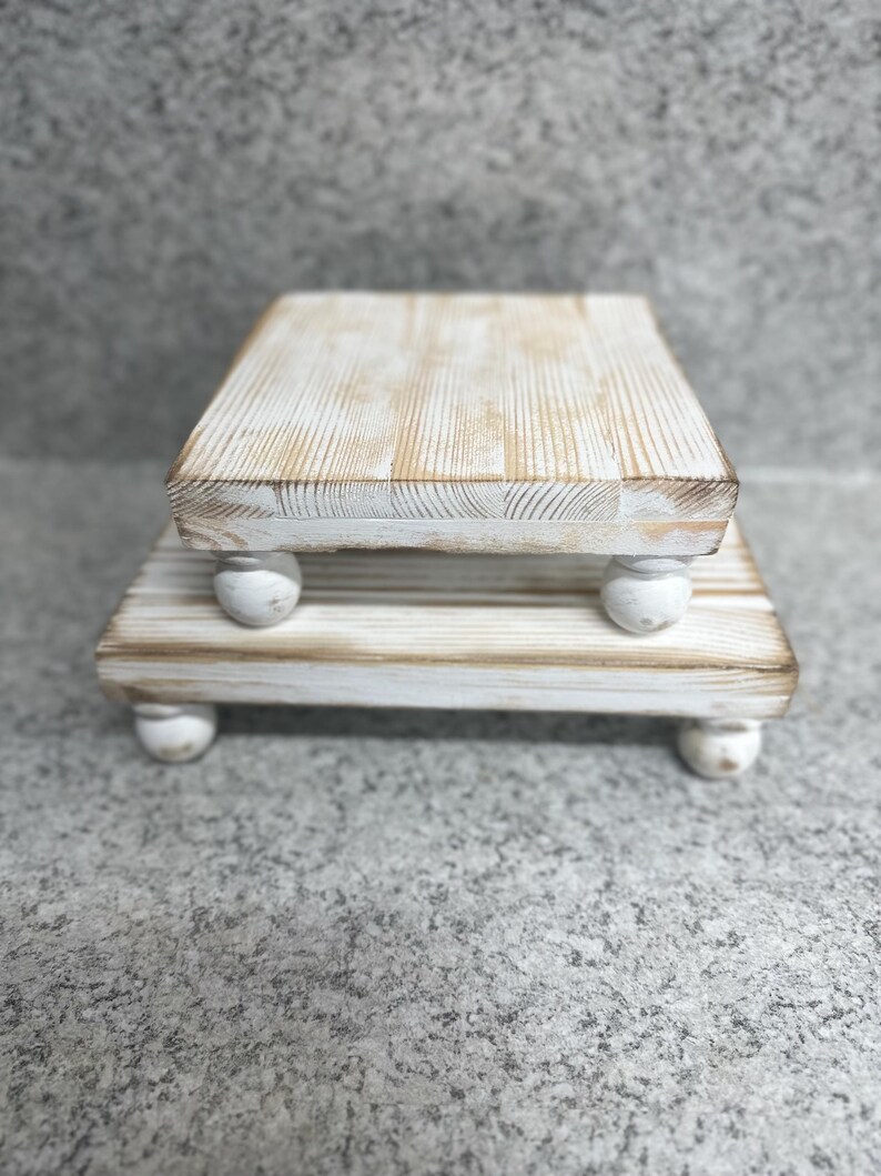 Large Wood Table Riser Rustic Riser Wood Riser Boho Decor Farmhouse ...
