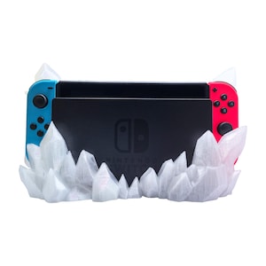 3D Printed Switch Holder Switch OLED Stand, Compatibe with Switch Console, Game Room Accessories and Decor Desk Organizers Gaming Stuff