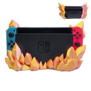 3D Printed Switch Holder Switch OLED Stand, Compatibe with Switch Console, Game Room Accessories and Decor Desk Organizers Gaming Stuff