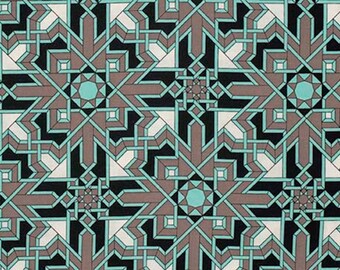 Antler Damask Rowan Fabrics Joel Dewberry PWJD089 Birch Farm Sage BTY