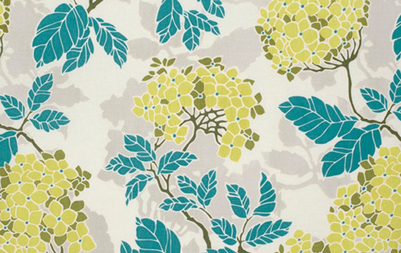 1 Yard Home Decor Free Spirit Joel Dewberry Flora-DIAMONTE-STONE SaJD030
