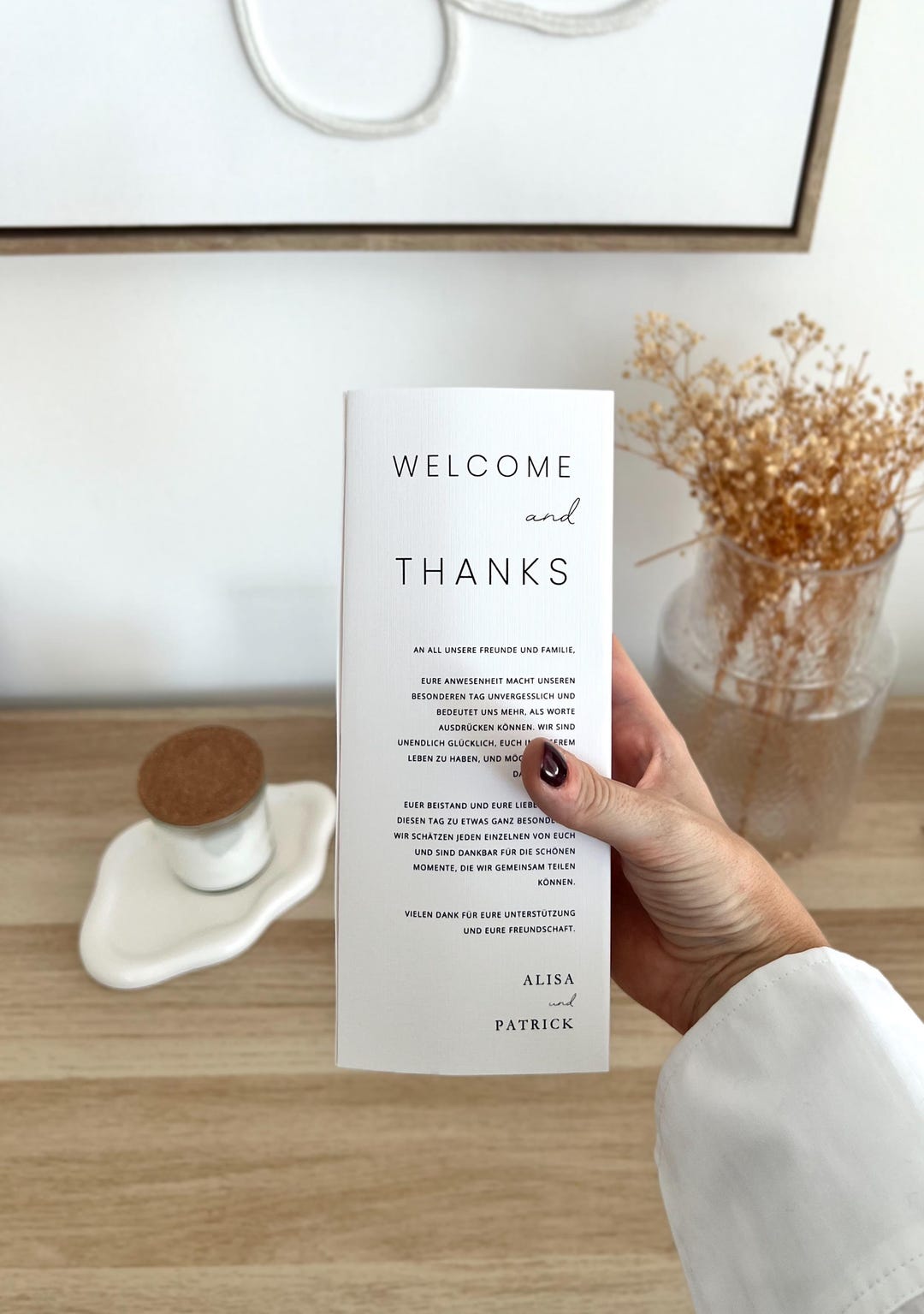 Personalized Triangle Menu Cards | DIY Wedding Cards Birthday Template ...