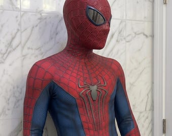 Amazing Spider Suit Cosplay Costume Full Body Suit | Hero Inspired Web Pattern Outfit | Halloween Costume Zentai Suit for Men Women
