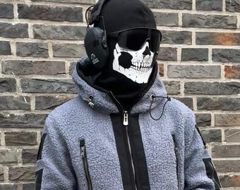 Classic Ghost Set - Cosplay Gear - Tactical Ghost Cozy Jacket, Ghost Balaclava, Camo Pants –  Gear for Airsoft & Combat