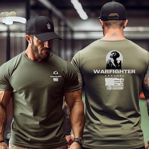 Warfighter Apparel Brand Tee | Military Inspired Graphic Shirt