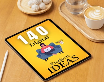 140 Digital Product Ideas to Sell Online, PDF Guide with Steps & Platforms, Profitable Small Business Ideas to Start, Work from Home