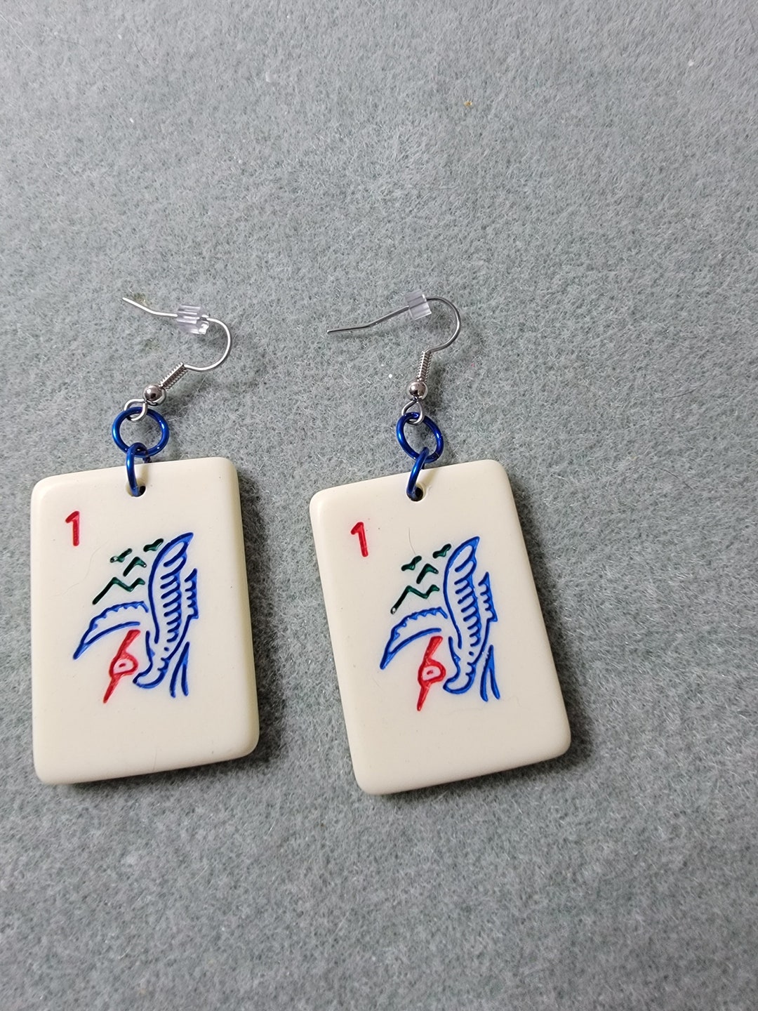 Susan Shaw 1 Bam Bird Mahjong Tile Bracelet main image 0