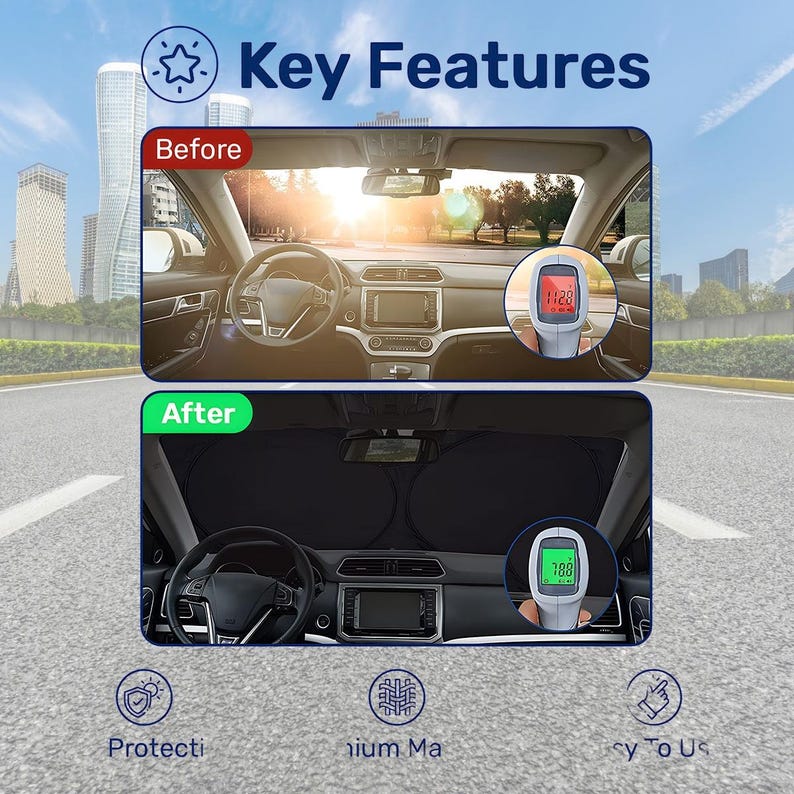 Maleficent Car Sunshade, Disney Villains Windshield Shade, Villain Inspired Auto Sun Shade, Disney Halloween Car Decor, Magic Kingdom