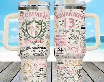 Boys Of Tommen 40oz Tumbler, Kavanagh 13 Drinkware Tumble, Tommen College Stainless Tumbler, Kavanagh 13 Tumbler, Bookish Tumbler Fanr