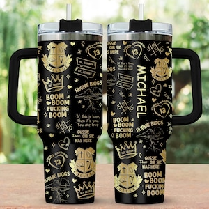 Personalized Boys Of Tommen Engraved Tumbler, Tommen College 40oz Tumbler Cup, Fantasy Book Inspired Drinkware Tumbler, Bookish Cup