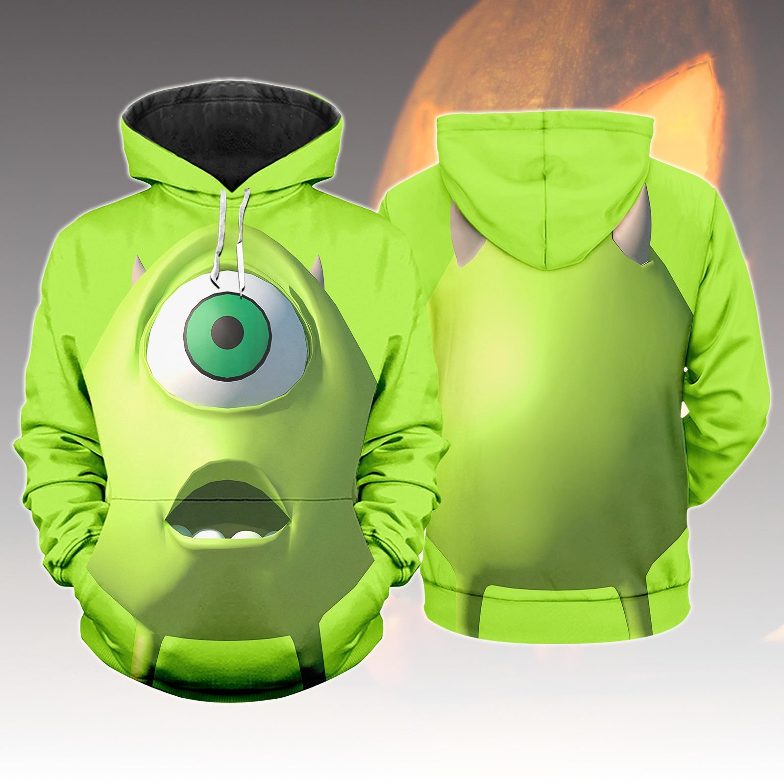 Mike Wazowski Monsters Inc Jacket Pixar Monsters University Mike