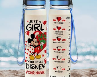Butelka z nadrukiem Myszki Miki, Butelka Myszki Miki 32oz, Butelka na wodę Myszki Miki i Przyjaciele, Butelka sportowa Disney, Butelka Magic Kingdom