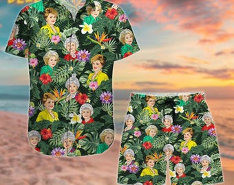 The Golden Girls Button Shirt, Golden Girls Man Shorts, Stay Golden Shirt, 80s Movie Shirt, Gift For Best Friends, Summer Gift
